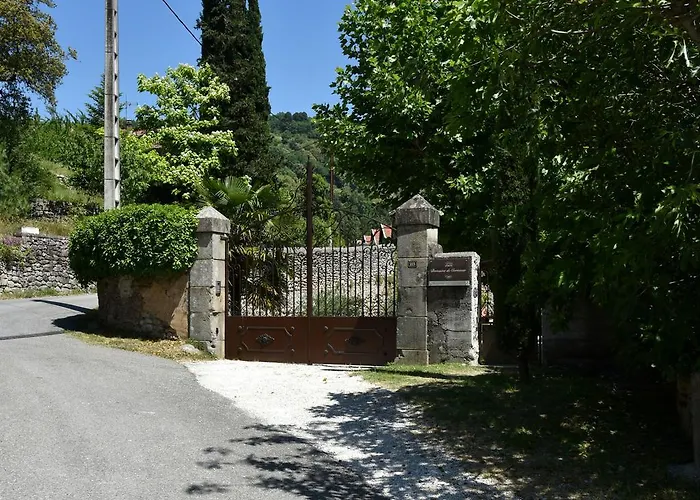 In Ardeche Near Chateau De Ventadour Fabras