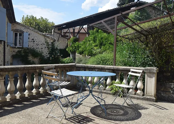 In Ardeche Near Chateau De Ventadour Fabras